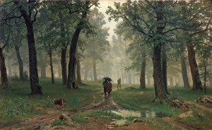 Shishkin Rain in an Oak Forest