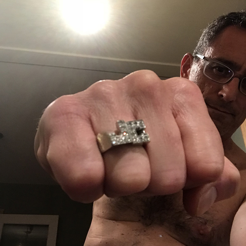 Dean martin sales pinky ring